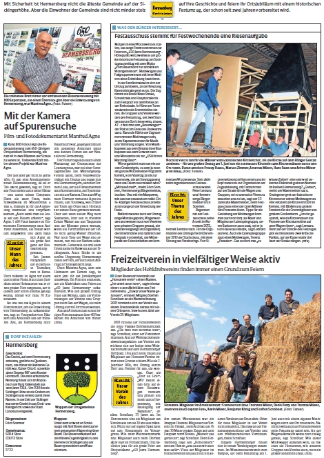 PZ-Sonderseite über Hermersberg