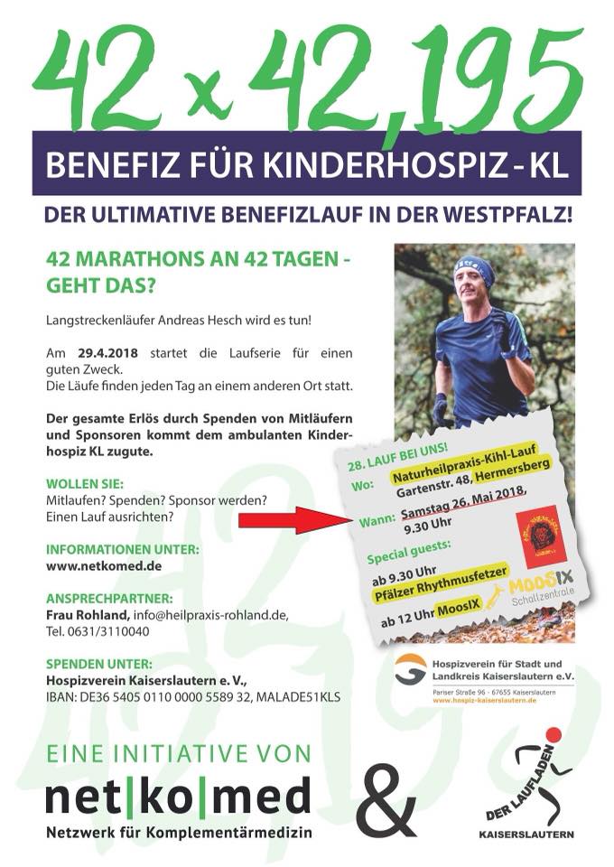Benefizlauf für Kinderhospiz-KL in Hermersberg