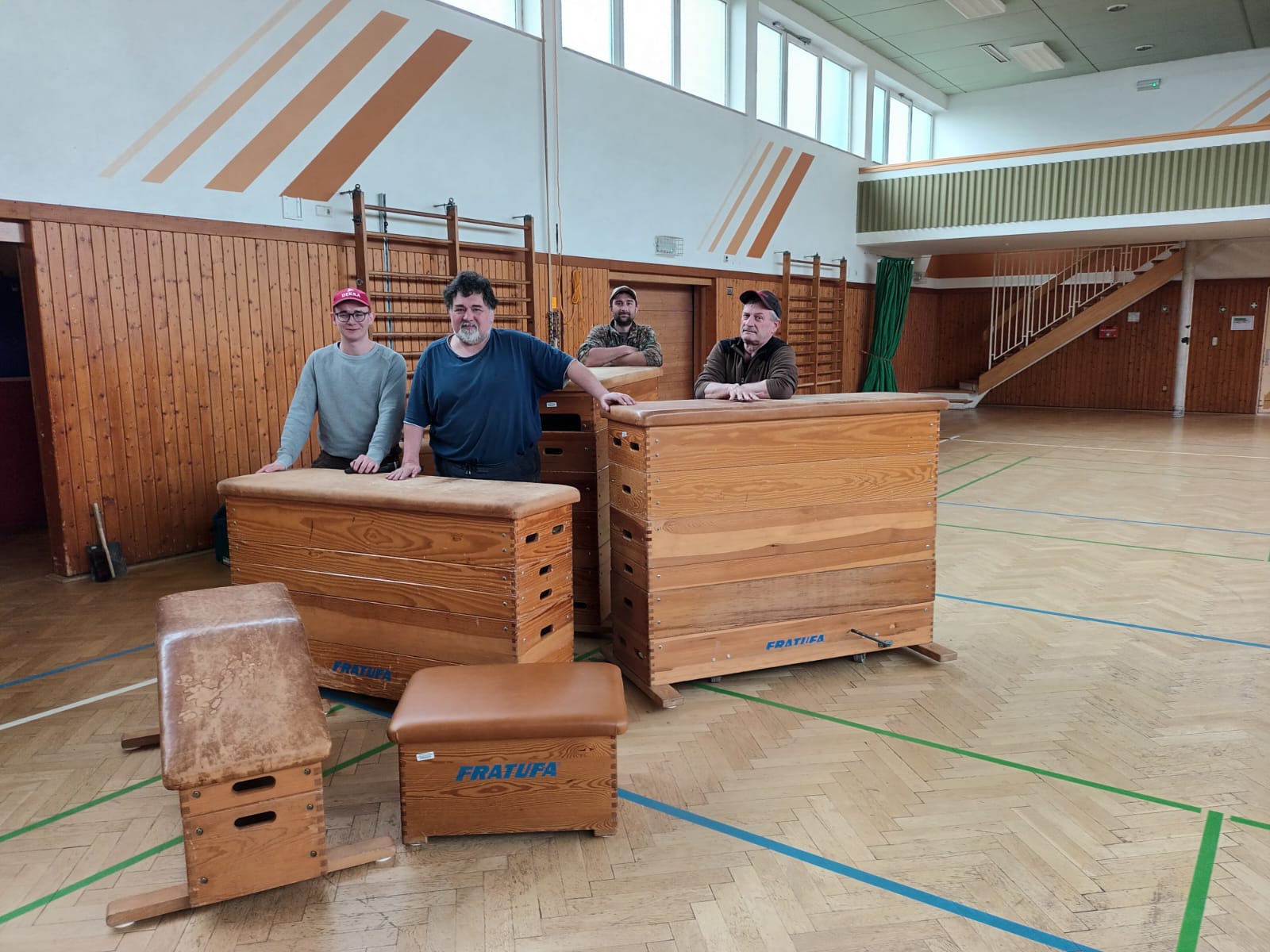 In der Turnhalle kann es weitergehen