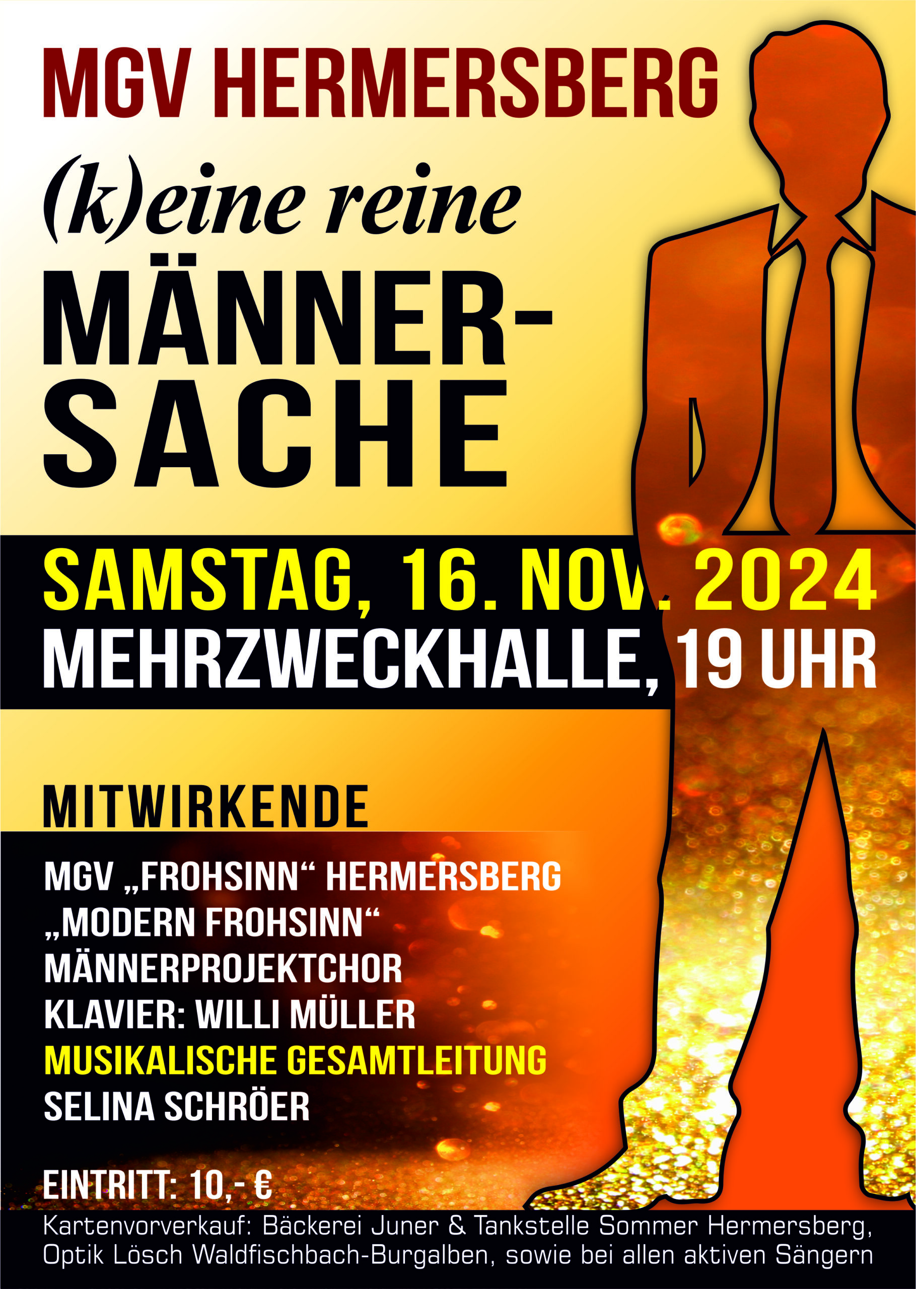 Konzert MGV Frohsinn 16.11.2024