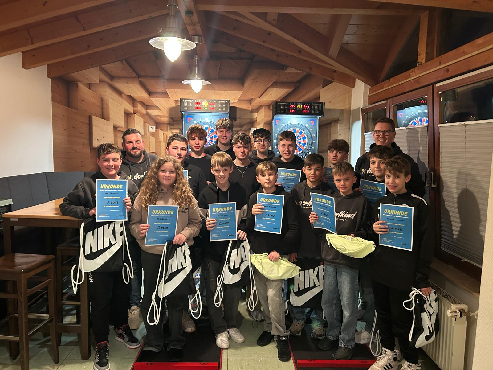 Dart Turnier der Jugend