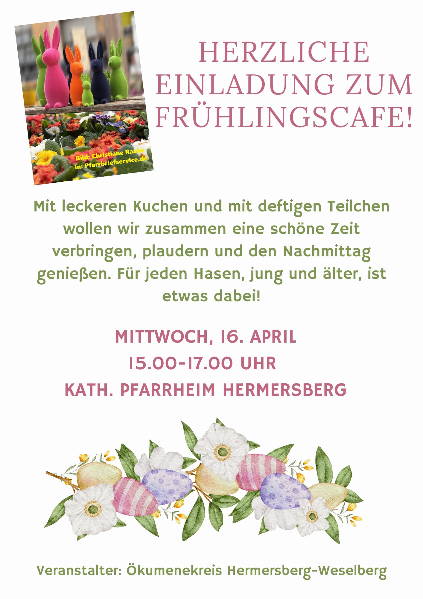 Frühlingscafé